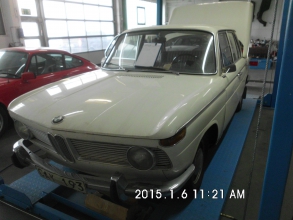 BMW 1800 Bj. 1964 Anlieferung - Auslieferung