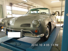 Karmann Ghia Anlieferung - Auslieferung